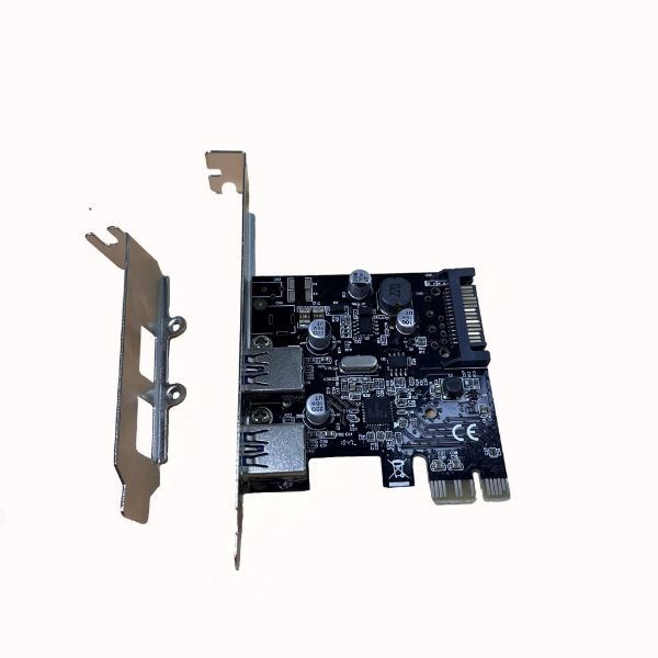 Unitek Pci-E Usb 3.0, 2X Port Card Supplied With Low Profile & Standard Height Brackets. Max. 900mA Per Port.