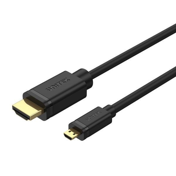 Unitek 2M Micro Hdmi Male To Hdmi Male Cable.