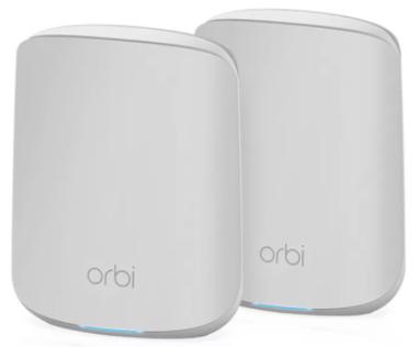 NETGEAR Orbi RBK352 AX1800 Dual-band WiFi 6 Mesh System- 2 pack