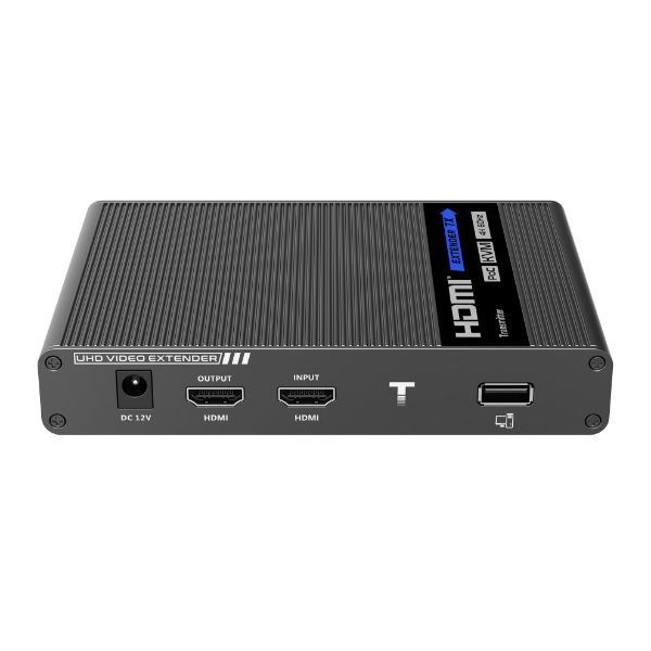 Lenkeng 4K Hdmi Extender With KVM Support Over Single Cat6/6A Cable. Supports Mouse & Keyboard Extension Via Usb. Supports Ir Passback. Up To 70M 4Kx2K@60Hz Uhd. Supports Power Supply For TX Unit.