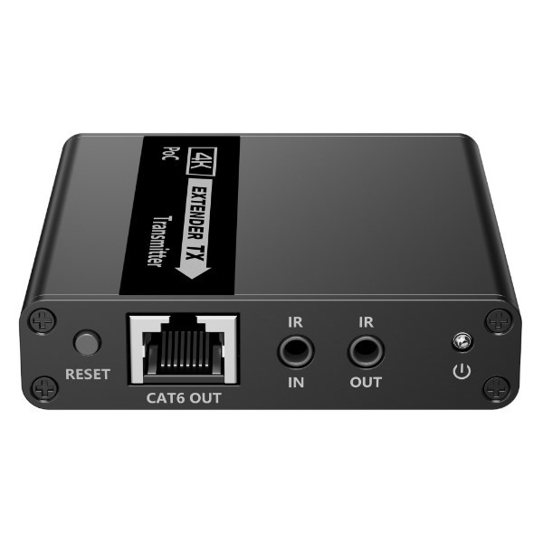 Lenkeng Hdmi & Ir Extender Kit Over Cat6/6A/7 Up To 4K@30Hz. Zero Latency, Send Signal Up To 70M, Built-In 3.5MM Input, Ir Passback, Hdmi Loop-Out, Edid Pass Through. Includes TX & RX. Supports Poc