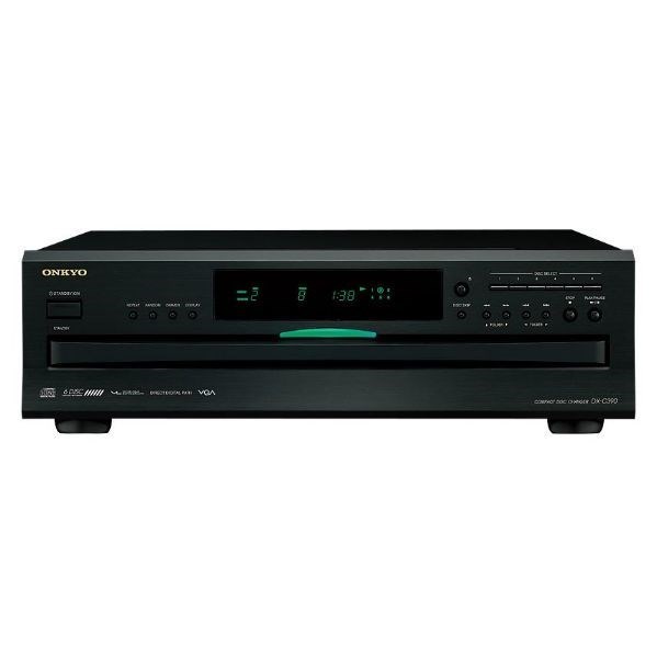 Onkyo 6-Disc CD Carousel Changer Vector Linear Shaping Circuitry. Vector Quantizer Audio. Direct Digital Path. Play CD, CD MP3, CD-R/RW. Change 5X Discs During Playback. Colour Black