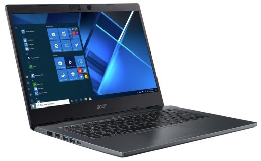 Acer TravelMate P4 TMP414-51-592B Business Notebook 14" FHD Intel i5-1135G7 8GB 256GB SSD Win11Pro 3yr Warranty - Webcam, FPR