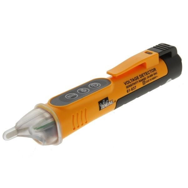 Ideal Industries 24-600V Ac Single Range NCVT With Flashlight. Cat Iv 600V Rating.