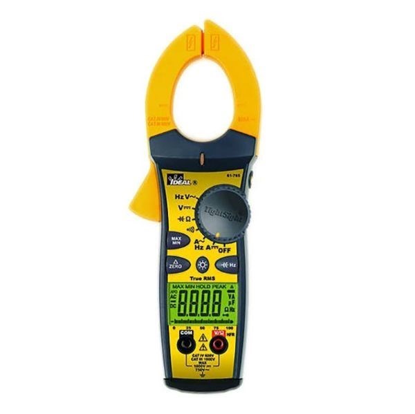 Ideal Industries 660A Ac/Dc TRMS TightSight Clamp Meter. Cat Iv 600V And Cat Iii 1000V Rating.
