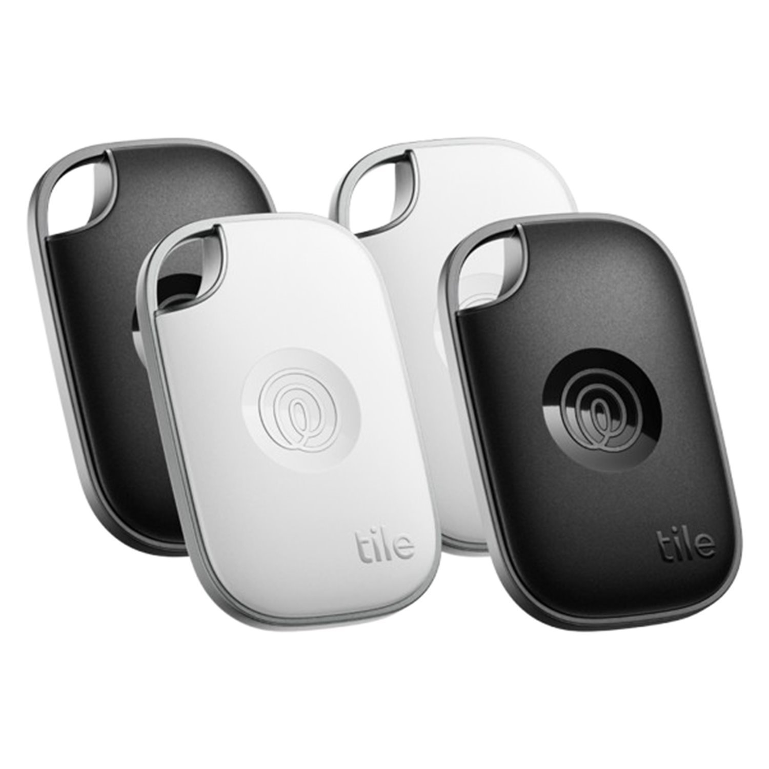 Tile Life360 Tile Pro (2024) - 4-Pack (Black/White) APAC