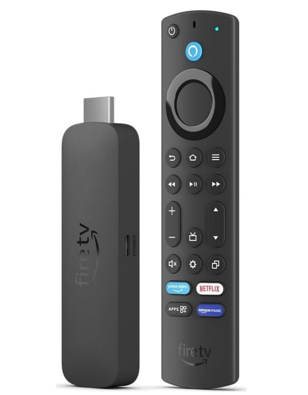 Amazon All New Fire TV Stick 4K Max 16GB - Support Wi-Fi 6E for smoother 4K streaming