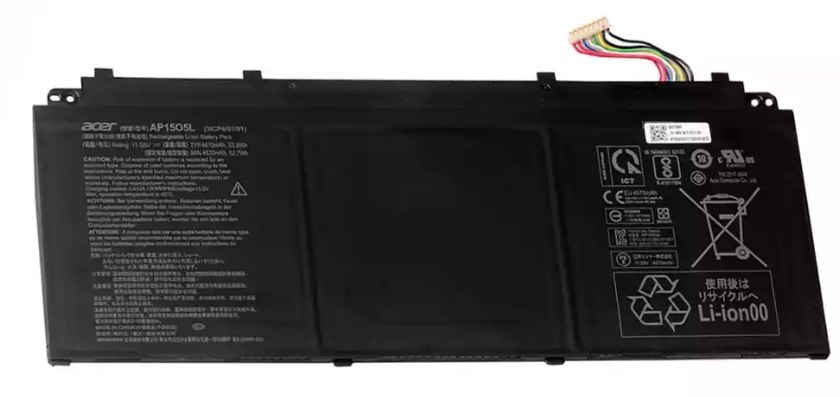 New replacement laptop battery for ACER AP15O5L