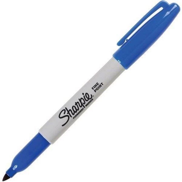 Sharpie S30063 Fine Blue (Moq 12) Permanent Marker Pen