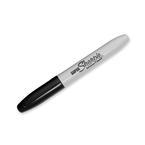 Sharpie Super Fine Point Permanent Marker Black 33101PP Blister Pack Of 1