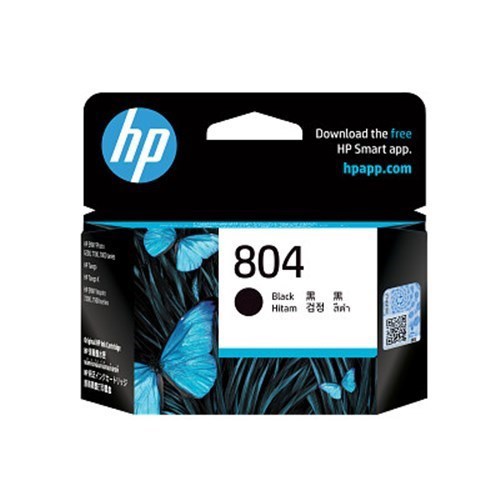 HP 804 Original Inkjet Ink Cartridge - Black Pack
