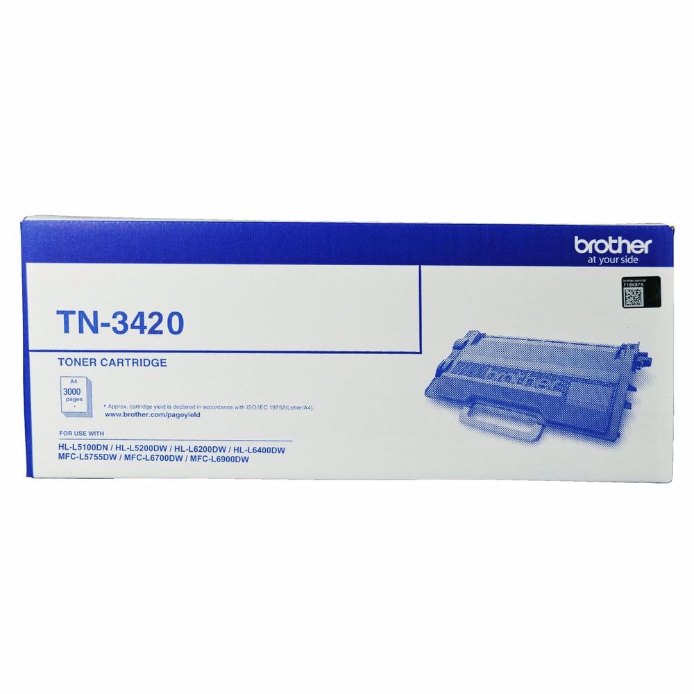 Brother Mono Laser Toner High Yield For HL-L5100DN/L5200DW/L6200DW/L6400DW & MFC-L5755DW/L6700DW/L6900DW