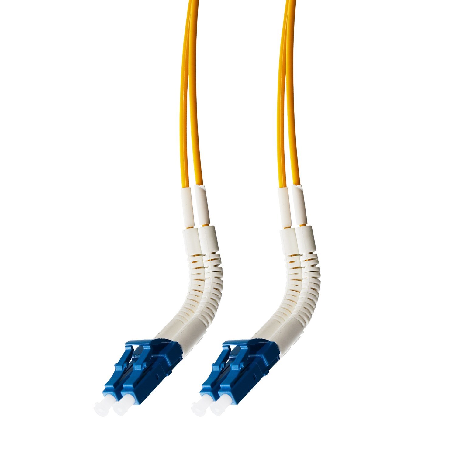 4Cabling 2M LC Flexi Boot - LC Flexi Boot Os1 / Os2 Singlemode Fibre Optic Duplex Cable