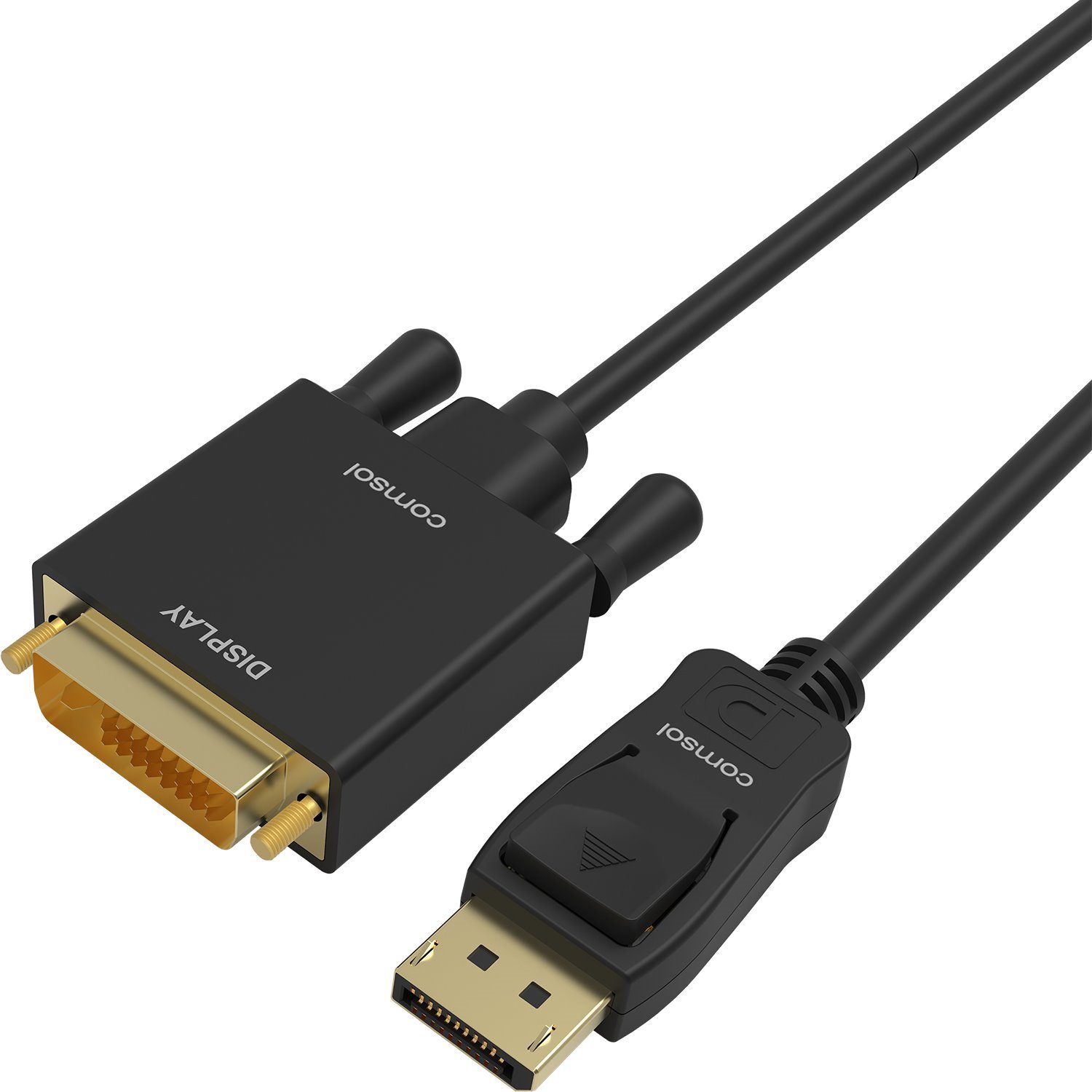 Comsol 2MTR DisplayPort Male To Dvi-D Male Cable