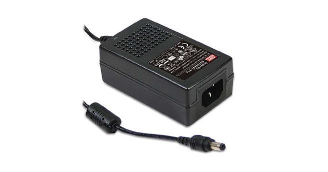 Mean Well - 25W Ac-Dc High Reliability Industrial Adaptor.