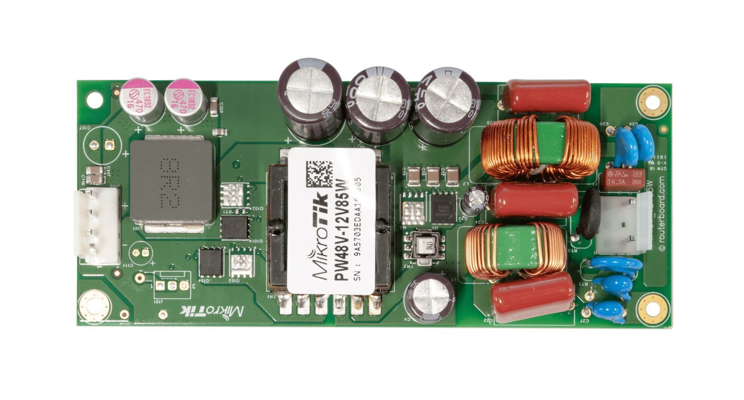 MikroTik ±48V DC-DC Internal Power Supply With 12V 7A Output