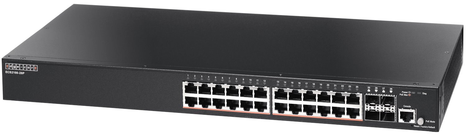 Edge-Core 28 Port GB Websmart Pro PoE Switch