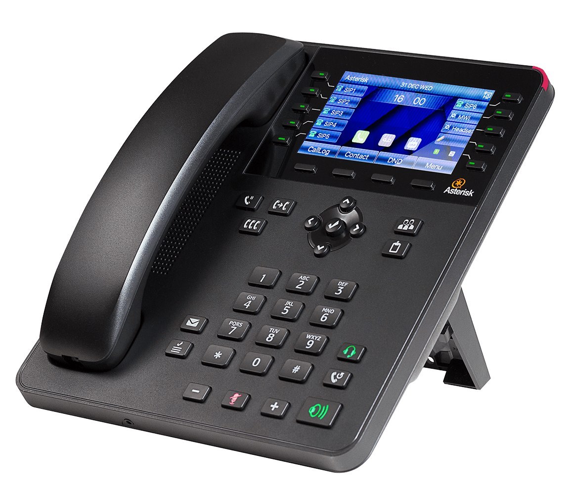 Sangoma - 6-Line Sip Phone With HD Voice (Gigabit)