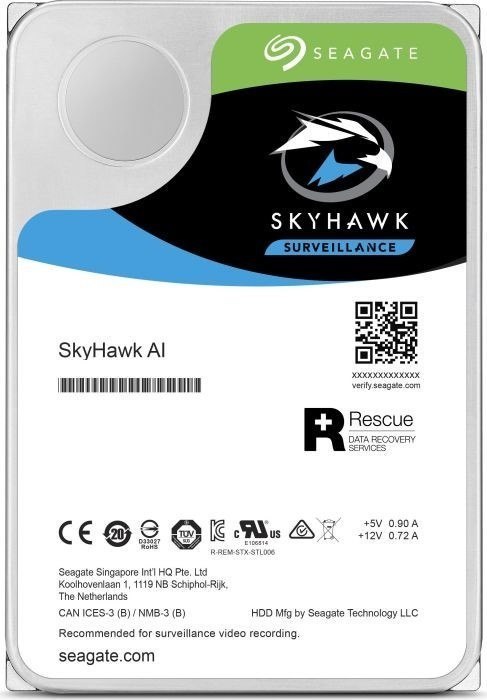 Uniview Unv 12TB Seagate SkyHawk Surveillance HDD | St12000ve0008