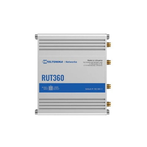 Teltonika 4G Lte Cat6 Industrial Cellular IoT Router | Rut360