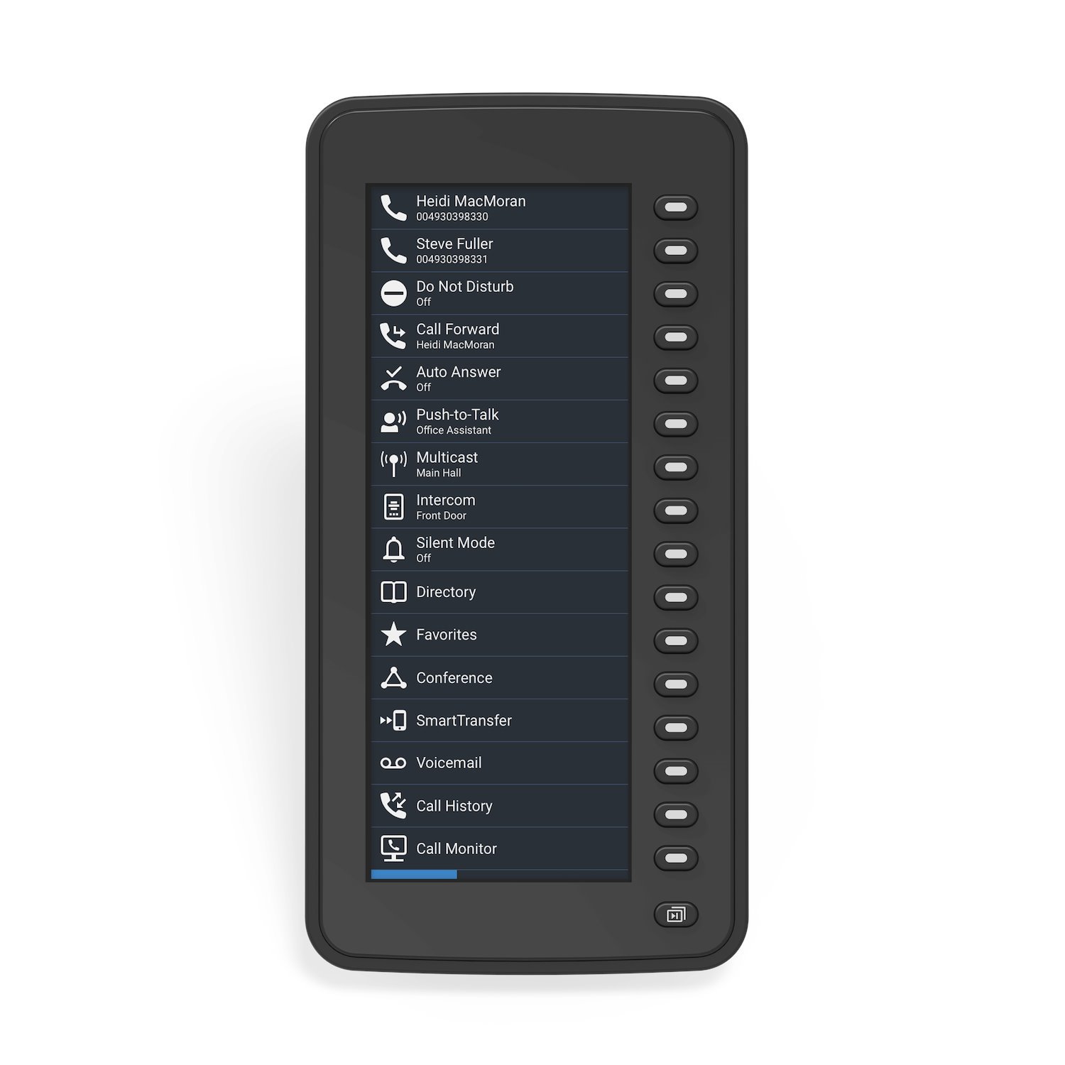 Snom D7C Expansion Module With Colour Display - Usb - Supports D7X Series With Usb