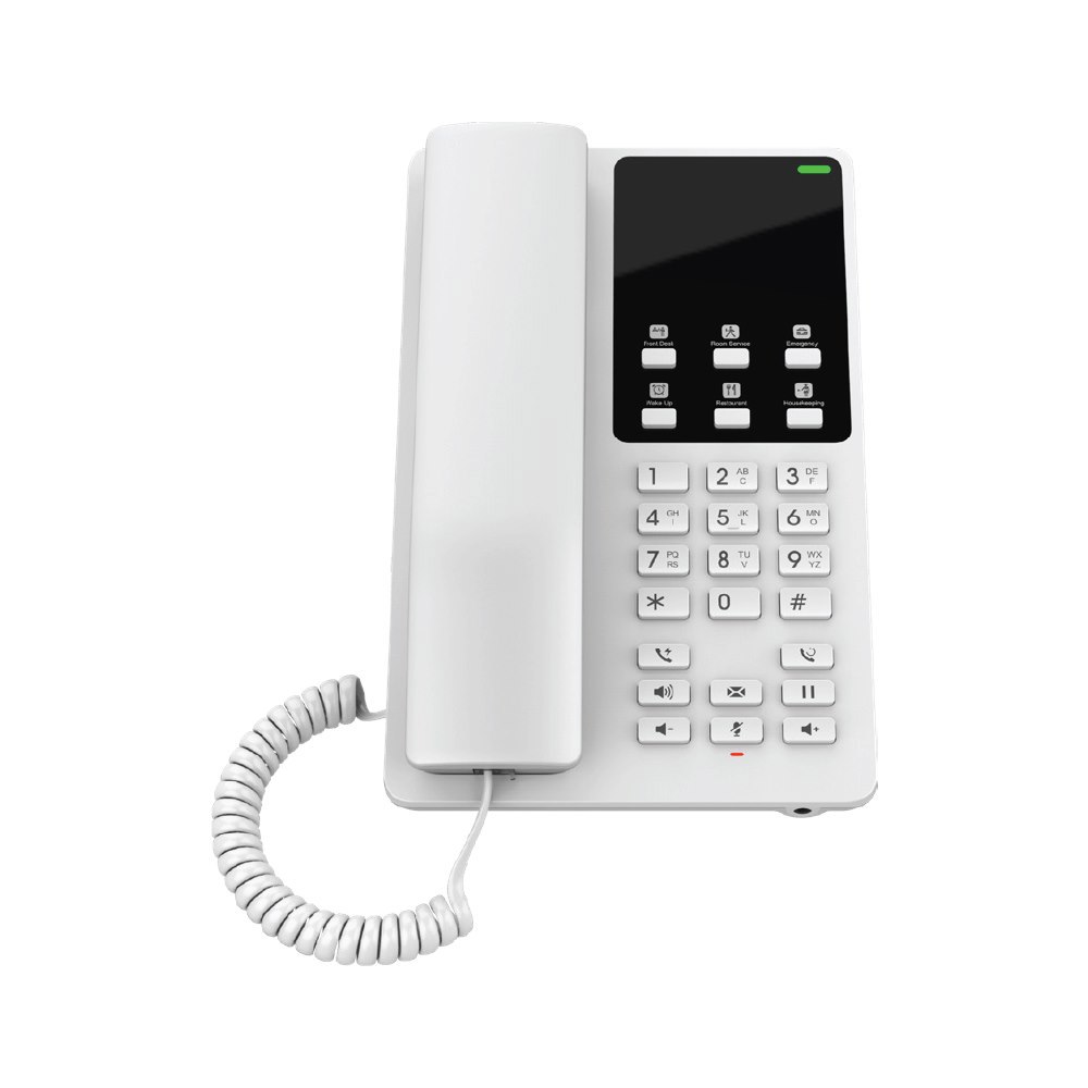 Grandstream 2 Line WiFi 5 Hotel Phone White | GHP620W