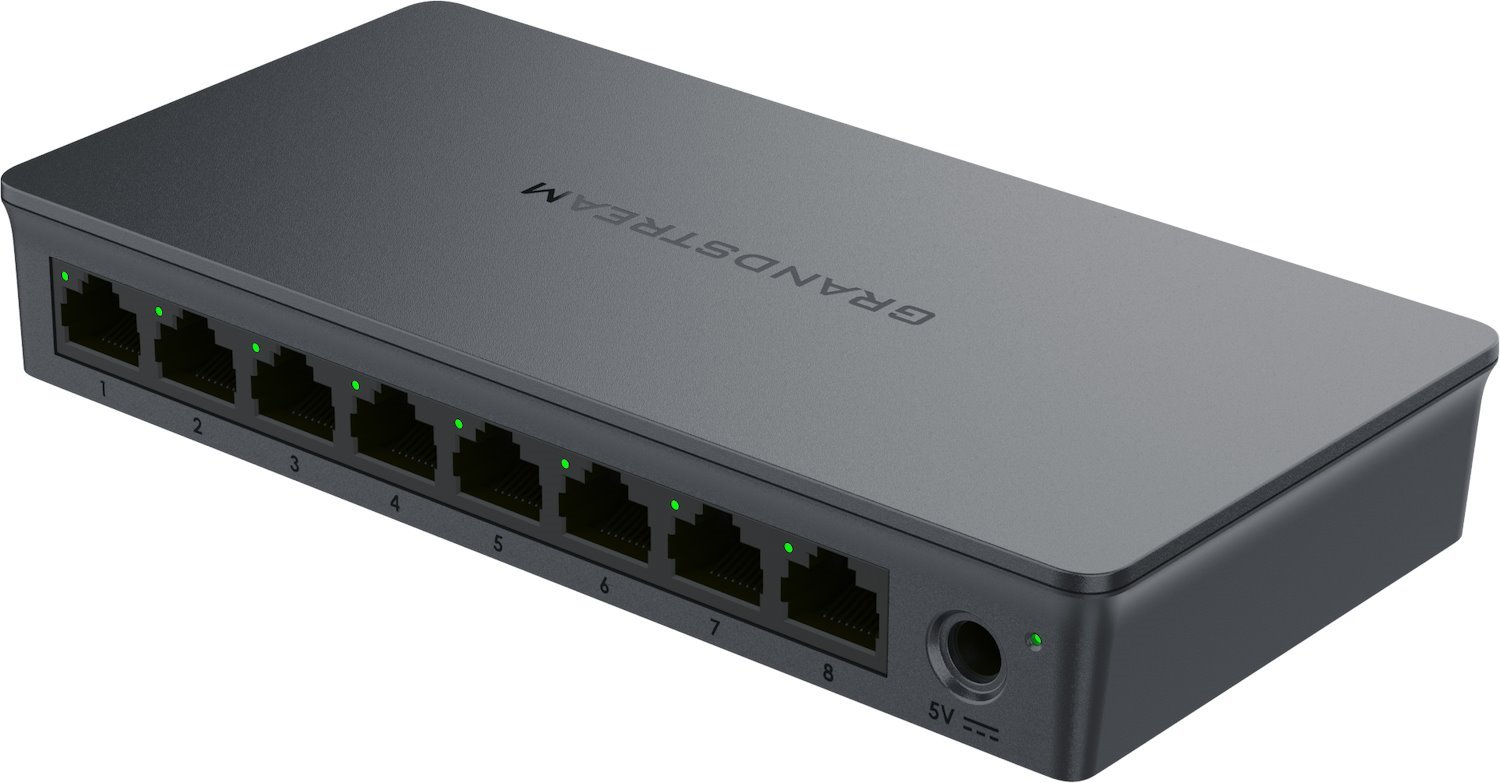 Grandstream Enterprise 8 Port Unmanaged GbE Switch | GWN7701
