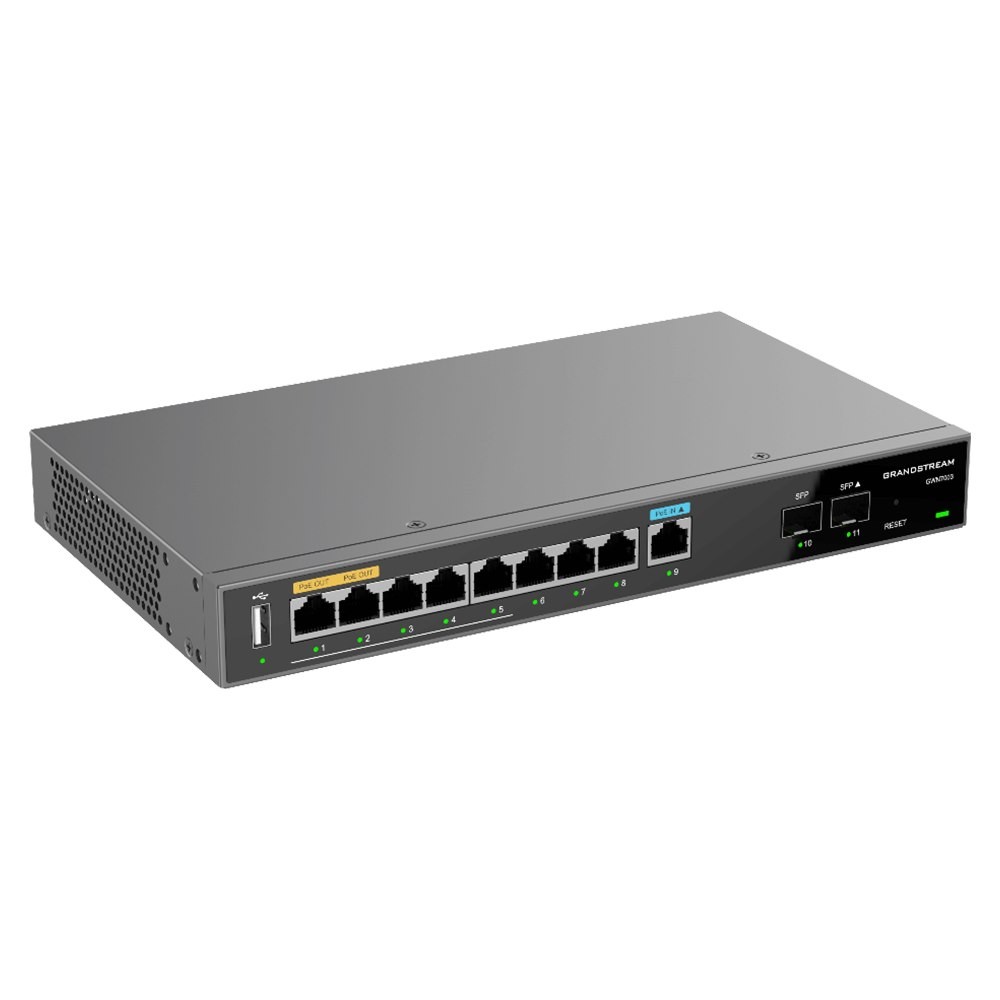 Grandstream Firewall VPN Router 9 GbE Lan/Wan, 2X SFP | GWN7003