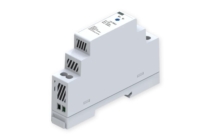 Teltonika Din Rail Supply, 15W, Input Voltage 90-264 VoltsAC, Output Voltage 24 VoltsDC, 35 MM Din-R