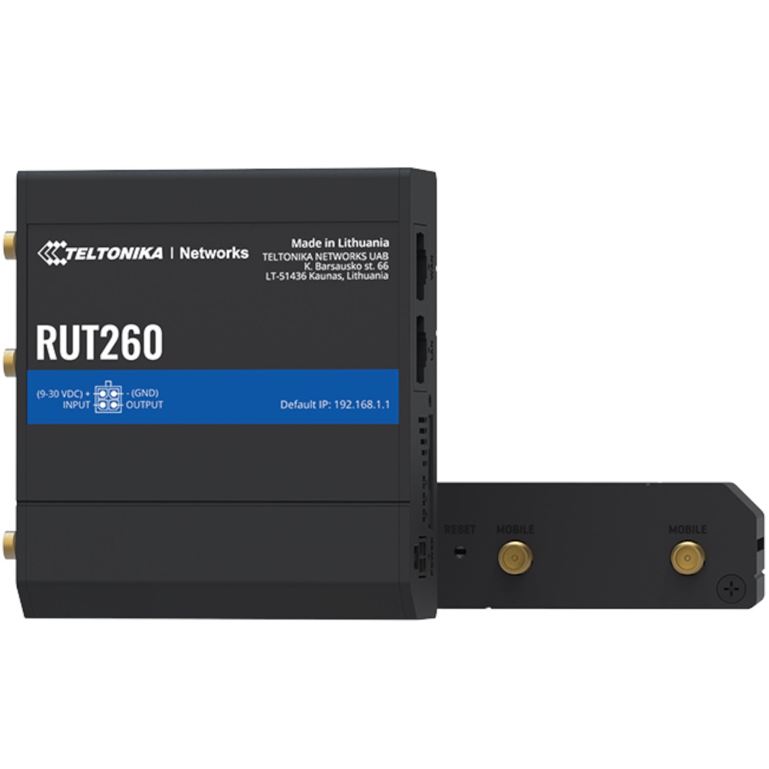 Teltonika Industrial Lte Cat 6 Cellular Router, Up To 50 Simultaneous Connections