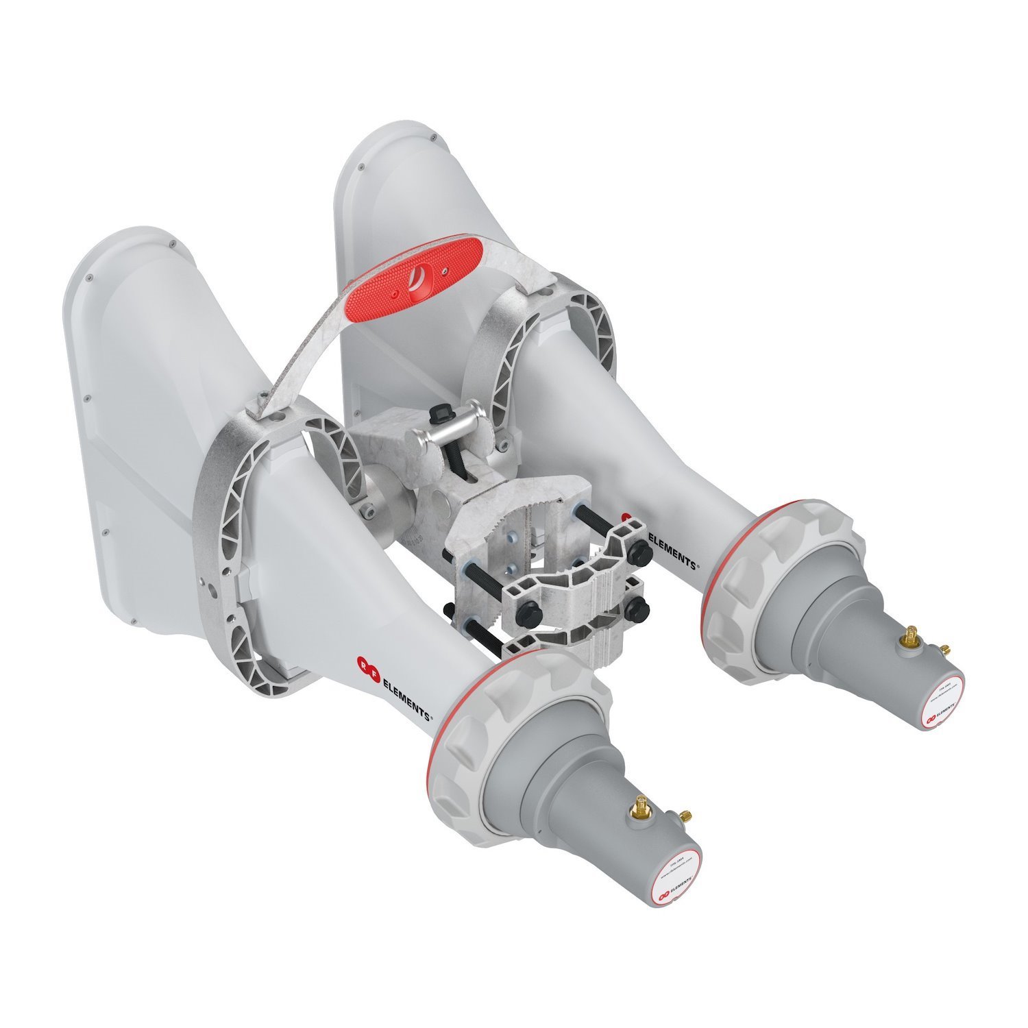 RF Elements 5GHz 60° 4X4 Asymmetrical Horn Antenna | Rf-Ah-4X4-Sma60