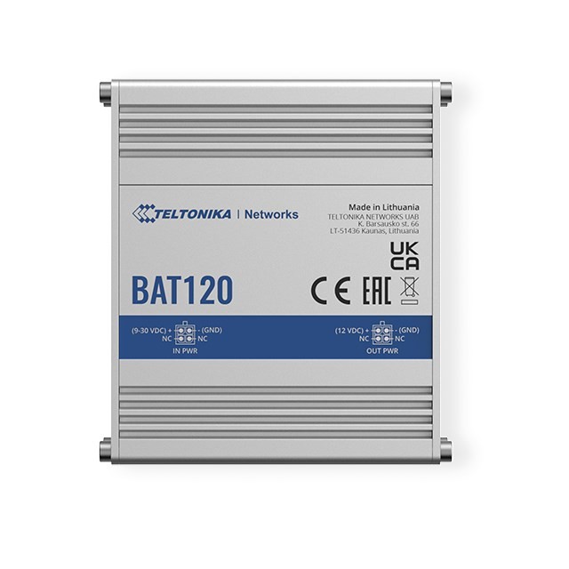 Teltonika Uninterrupted Power Supply, Din Rail And Surface Mounting Options