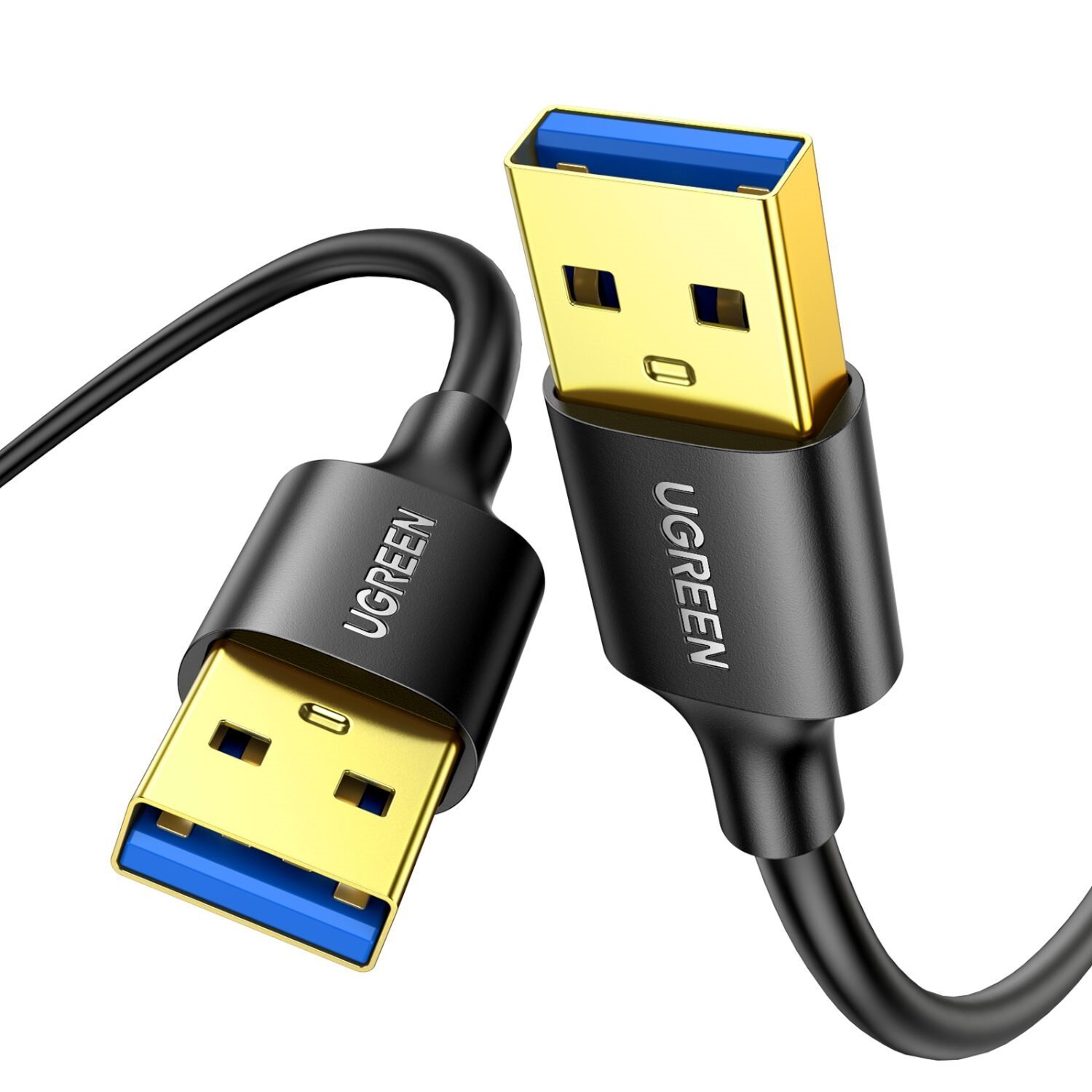 Ugreen Usb 3.0 Male To Male Cable With 5Gbps Data Transfer - 1M