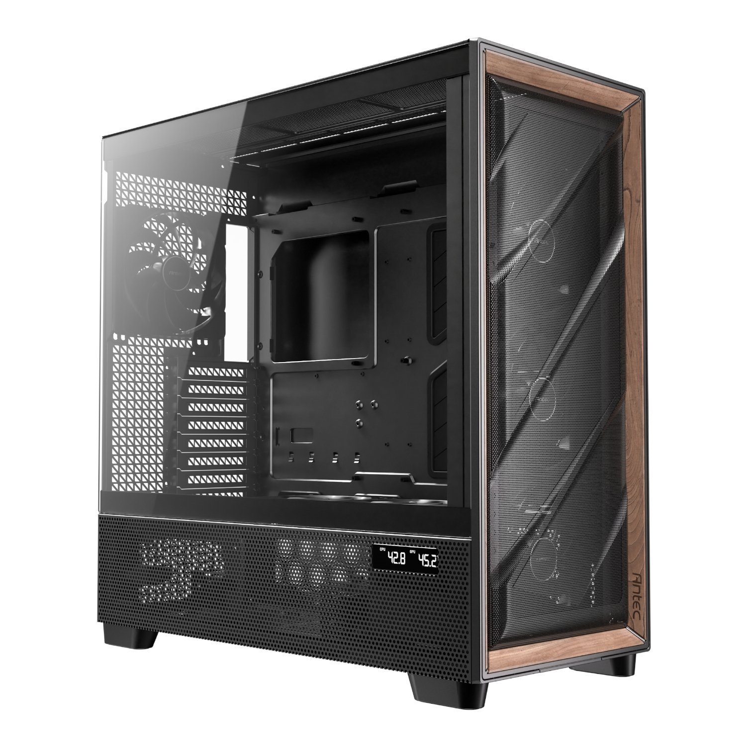 Antec Flux Pro E-Atx Mid Tower Gaming Chassis – Black