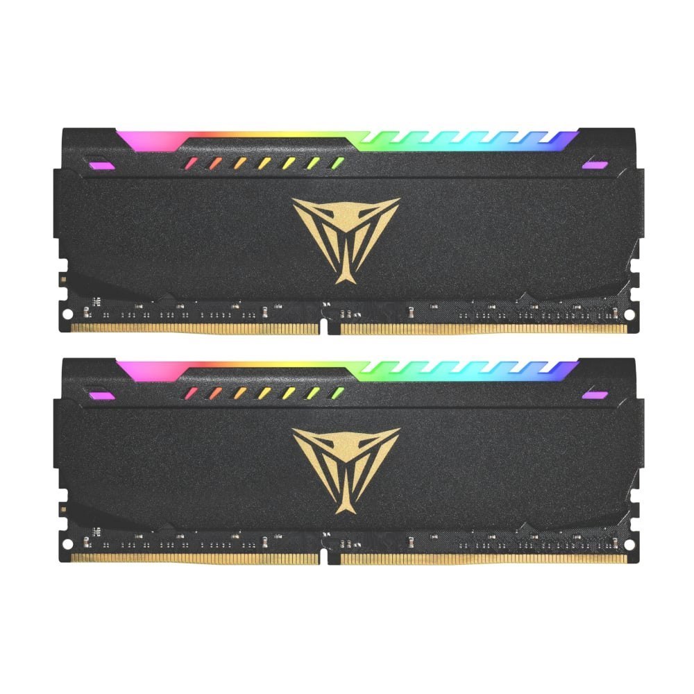 Patriot Vipersteel 32GB Kit (2x16GB) 3600MHz DDR4 Desktop Gaming Memory RGB