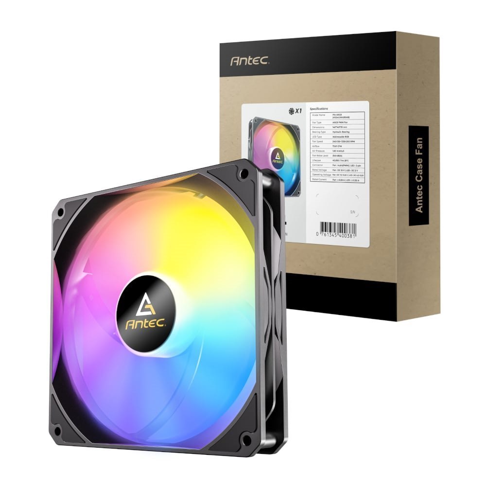 Antec P14 Argb 140 PWM Case Fan - Black