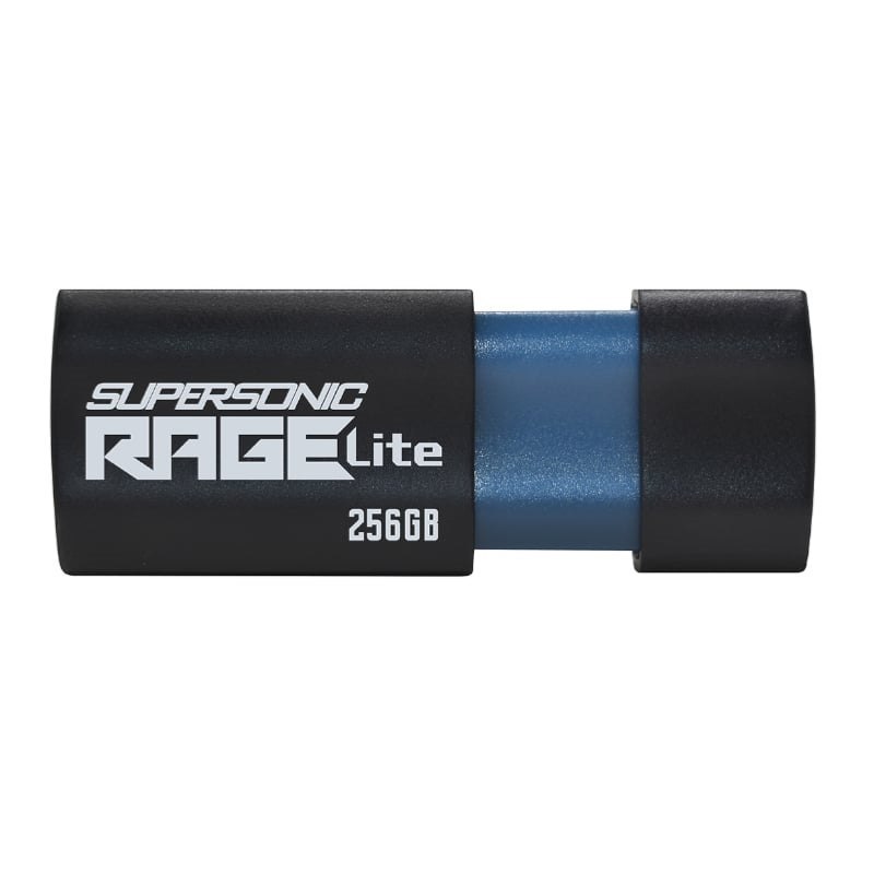 Patriot Rage Lite 256GB Usb3.2 Flash Drive - Black