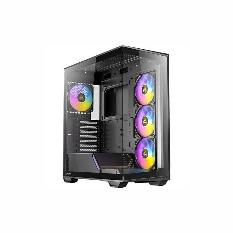 Antec C3 Argb Atx | Micro-ATX | Itx Argb Mid-Tower Gaming Chassis - Black