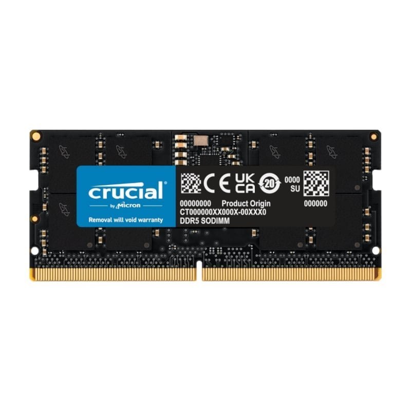 Crucial 8GB 5600MHz DDR5 Sodimm Notebook Memory
