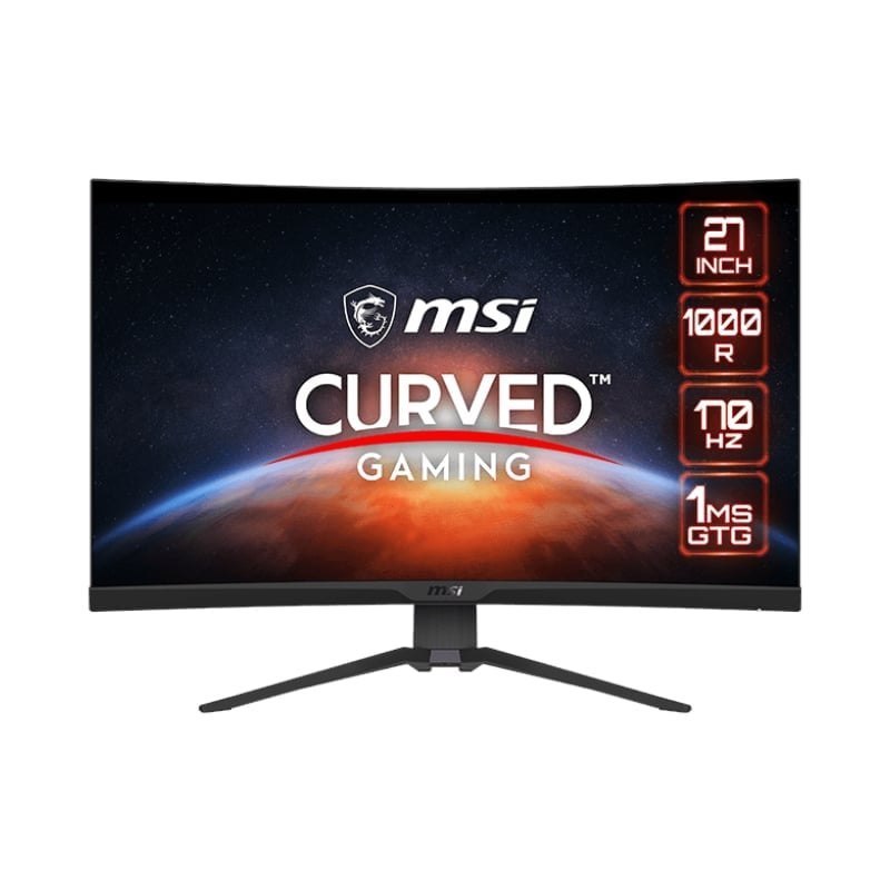 Msi Mag275cqrf-Qd 27″ Va Curved Gaming Monitor (1000R 2560X1440 1MS 170Hz)