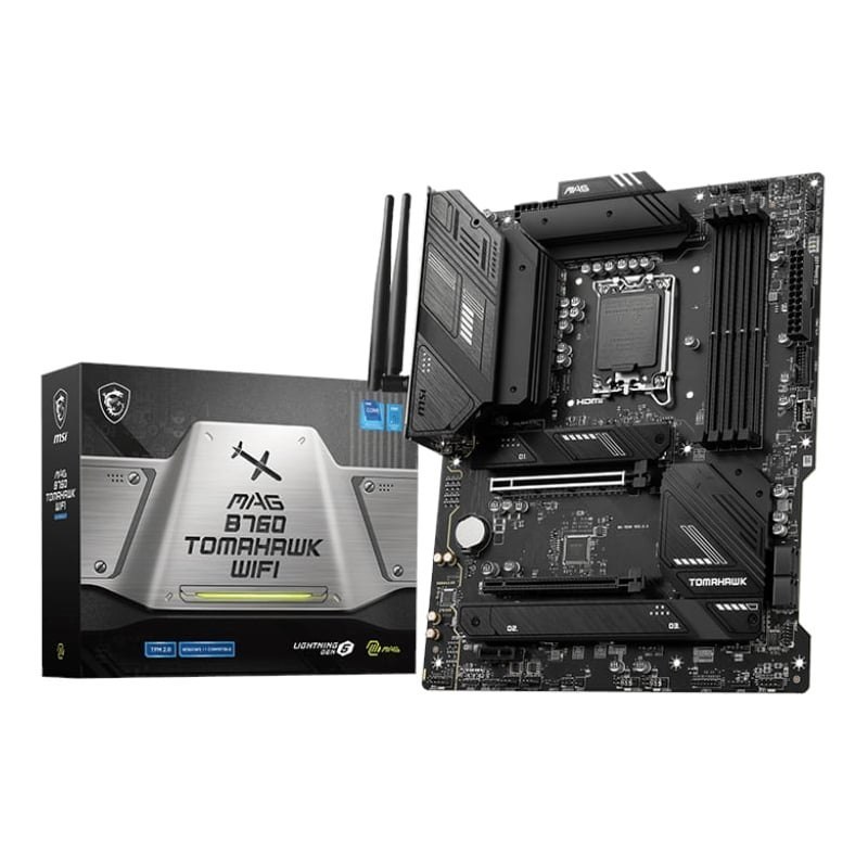 Msi Mag B760 Tomahawk Wifi DDR5 Intel Lga1700 Atx Gaming Motherboard
