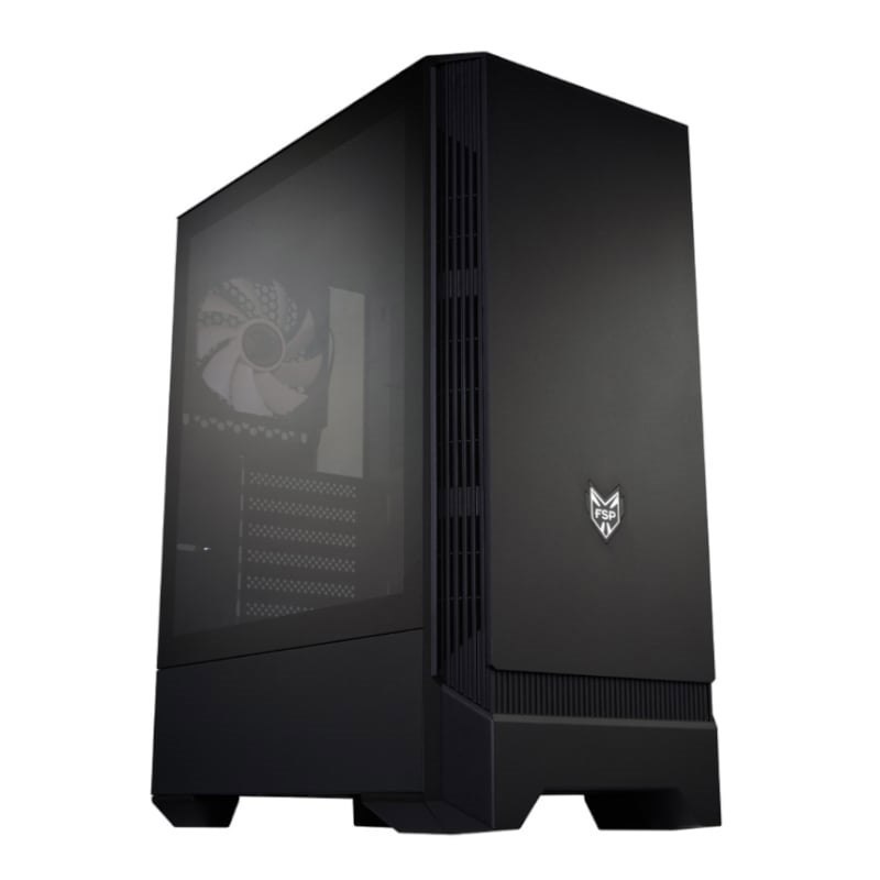 FSP CMT260 Atx Gaming Chassis - Black