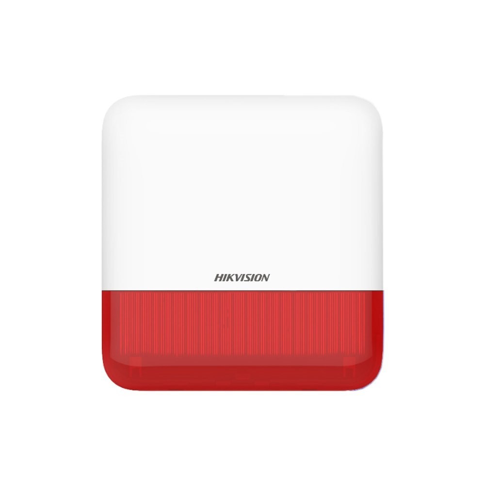 Hikvision Ax Pro Red Wireless Outdoor Sounder