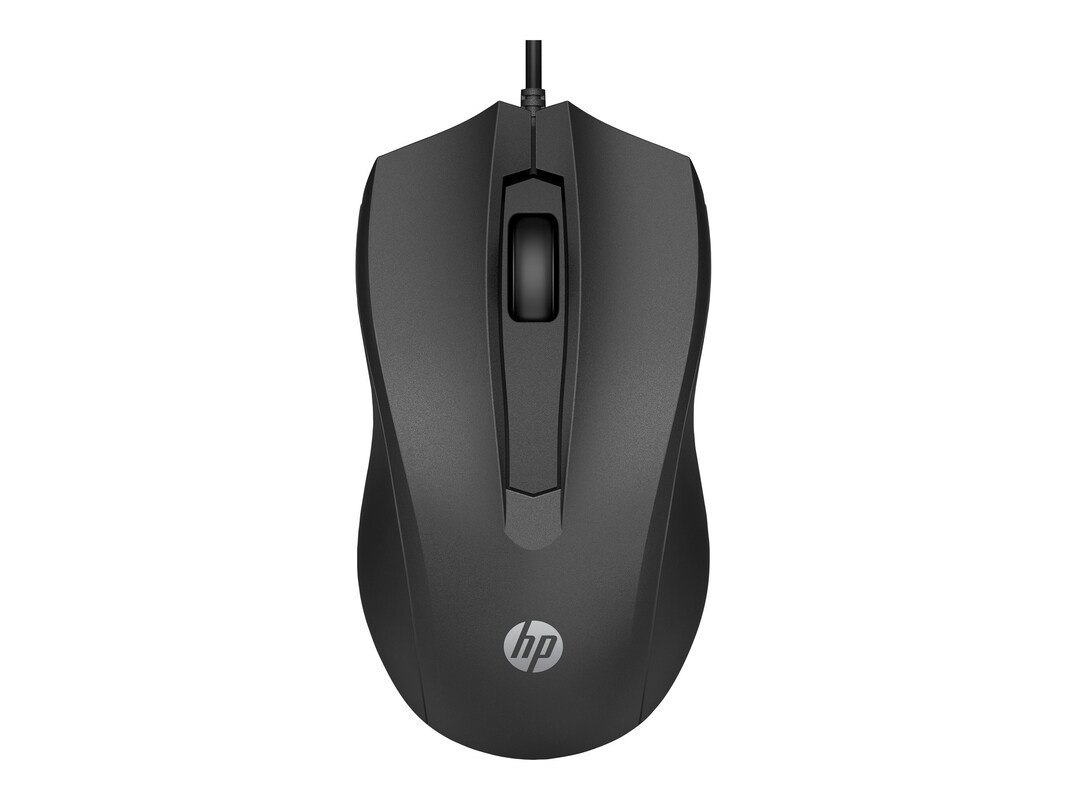 HP 105 Black Wired Mouse