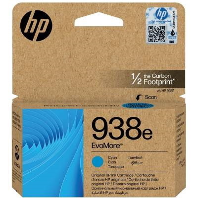 HP EvoMore 938e Original Inkjet Ink Cartridge - Cyan - 1 Pack
