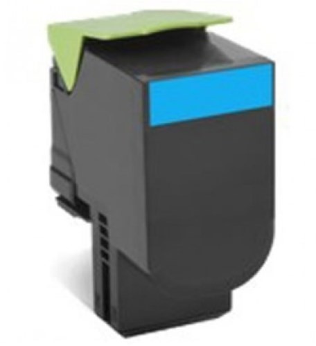 Lexmark Original High Yield Laser Toner Cartridge - Cyan Pack