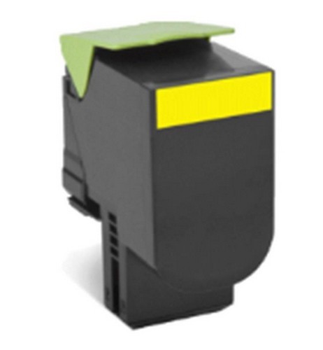 Lexmark Original Extra High Yield Laser Toner Cartridge - Yellow Pack
