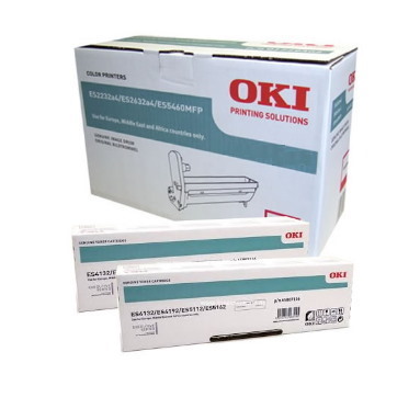 Oki Original LED Toner Cartridge - Yellow - 1 Pack