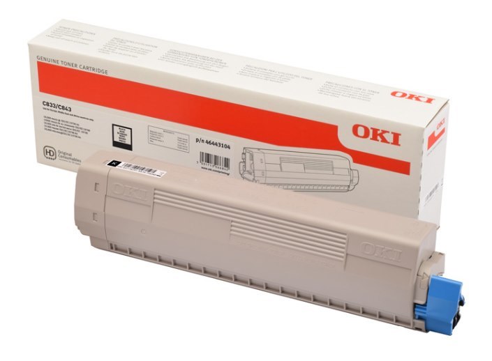 Oki Original LED Toner Cartridge - Black - 1 Pack