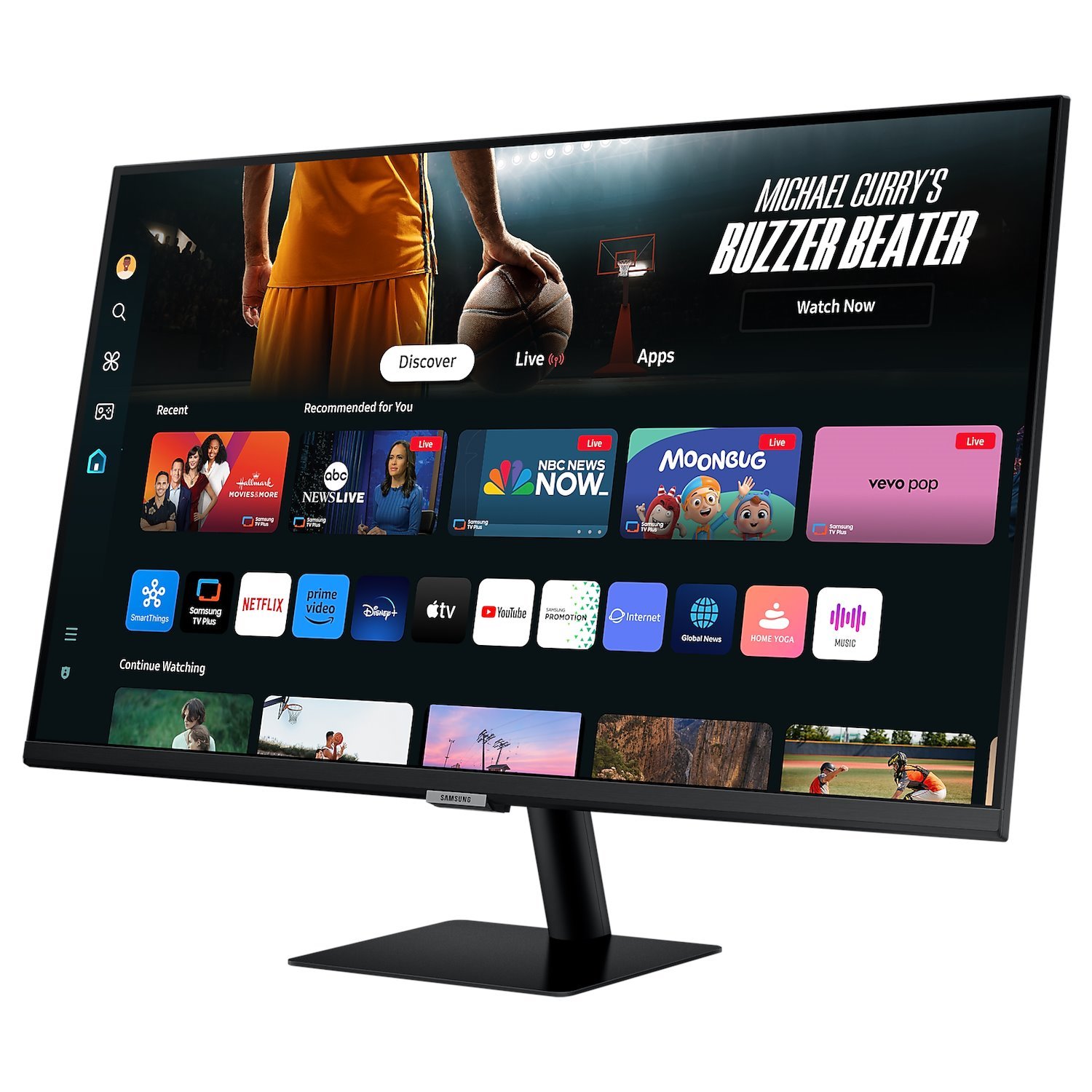 Samsung Smart M70D Flat 32In 4K Uhd Usb Monitor